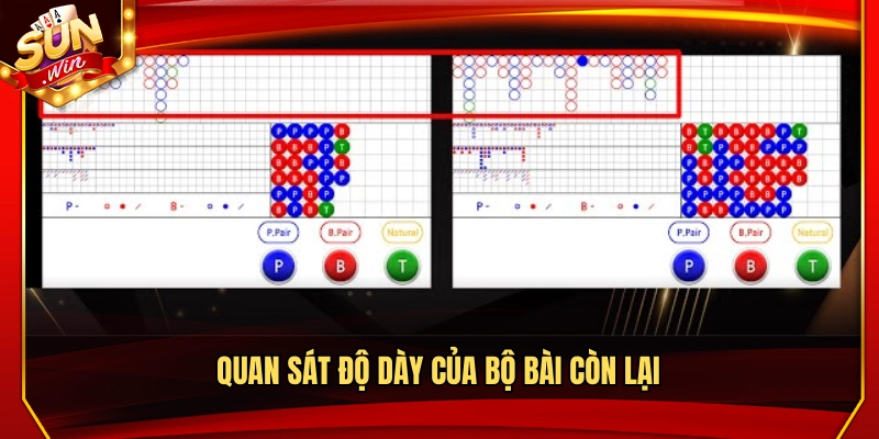 Cách bắt cầu hòa baccarat theo dõi số lượng bài còn trong bộ